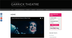 Desktop Screenshot of garricktheatre.org